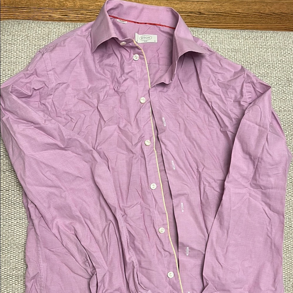 Eton Slim Fit Checkered Shirt